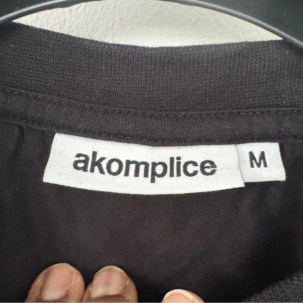 Akomplice x Ricky Powell T-shirt Eazy-E Graphic Tee Black Size Medium M - Picture 5 of 9